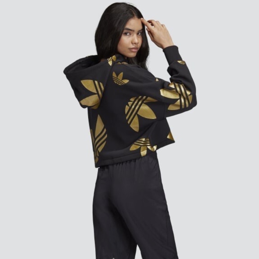adidas sweatshirt | xs gold logo - Picture 7 of 15